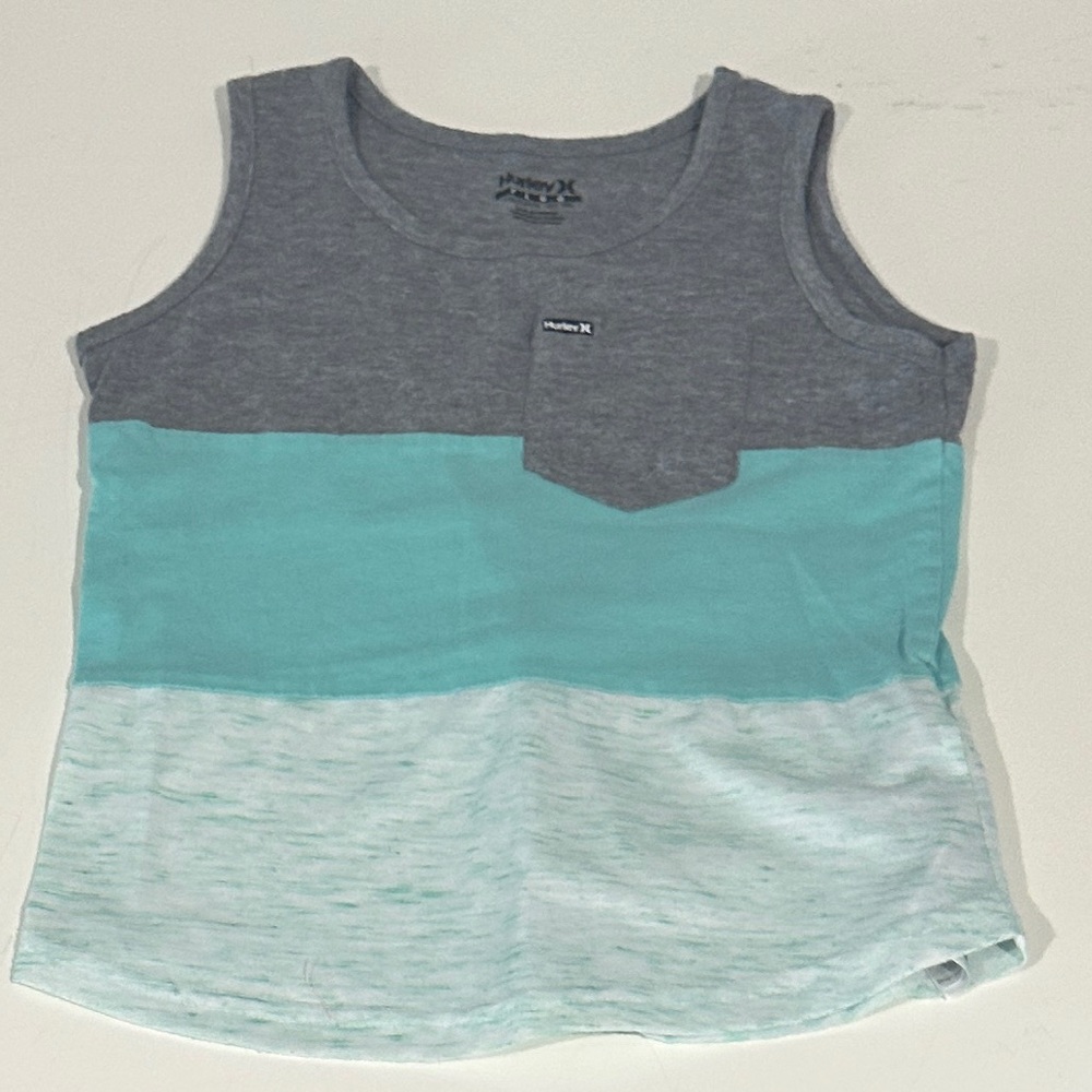 Kids Gray and Blue Tank Top